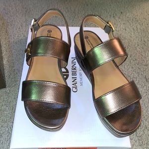 Giani Bernini Elloise sandal gold women’s size 7.5